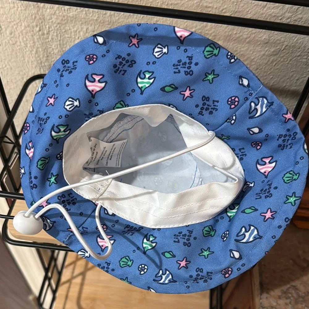Life is Good Blue Bucket Hat